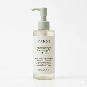 Premium 3-in-1 Heartleaf Deep Cleansing Oil for Pores & Blackheads (OEM/ODM Private Label)